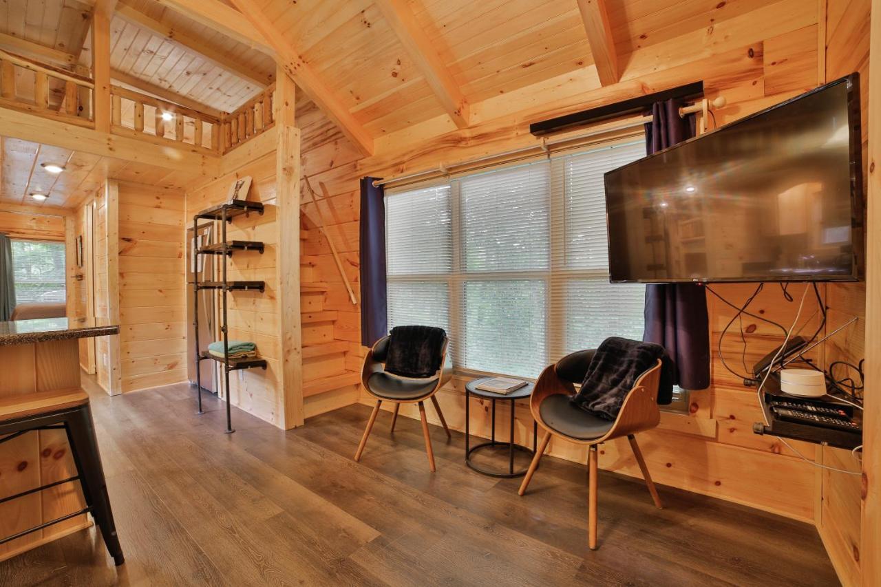 Thomas Cabin Forest Tiny Cabin With Hot Tub Chattanooga Exteriér fotografie